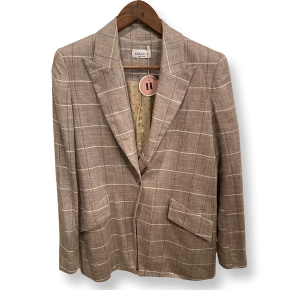 GirlBoy New York super cute plaid blazer fully lined - Picture 3 of 10